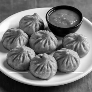 Veg fry momos