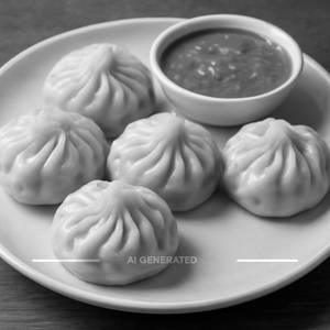Veg Steam Momos[5 Pcs]