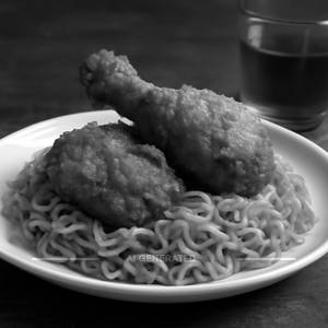 Fried Chicken Maggi