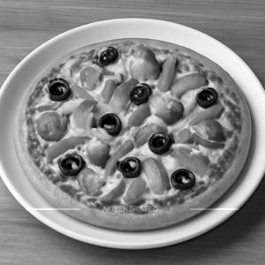 Veggie Delight Pizza 8 Inches