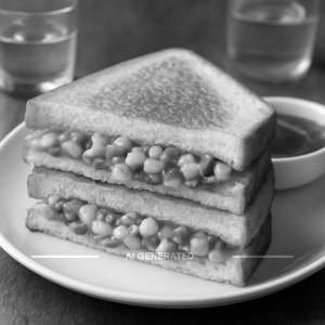 Corn & Capsicum Sandwich