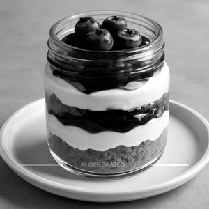 Blueberry Jar Cake                                                            