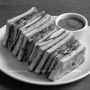Veg Club Sandwich