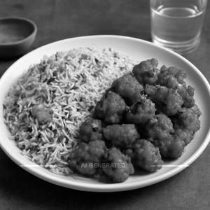 Chicken Fried Rice + Chicken 65