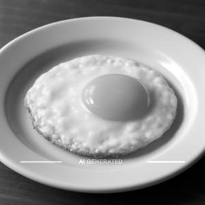 Egg Fry Half
