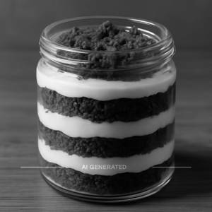 Red Velvet Cake Jar