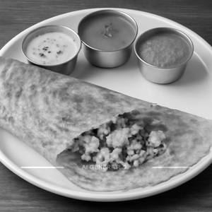 Rava Paneer Masala Dosa