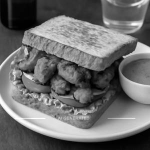 Tandoori chicken sandwich