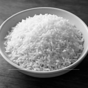 Plain rice