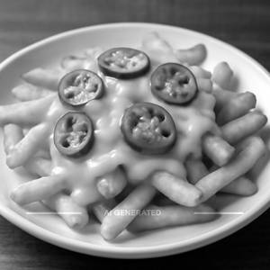 Cheese jalpeno fries