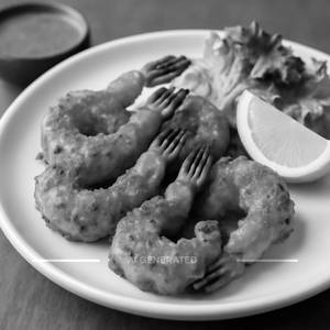 Tandoori garlic prawns                                                                     