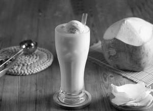 Tender coconut ice cream
