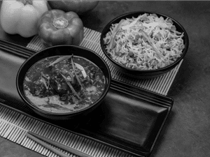 Gravy Manchurian & Fried Rice