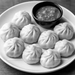 Paneer steamed momos  8 pieces