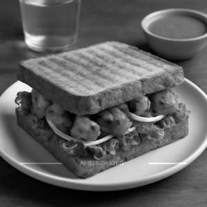 Chicken tikka sandwich