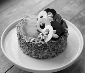 Chocolate Roasted Almond Cake