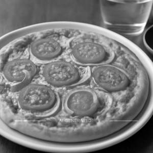 Onion Tomato Pizza