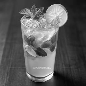 Blue Lagoon Mojito