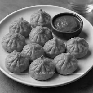 Veg Peri Peri Momos [10 Pieces]