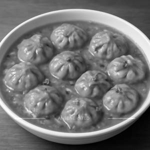 Veg gravy momos [10 pieces]
