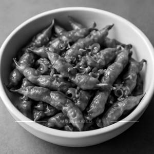 Chilly Garlic Edamame