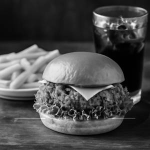 Chicken Burger Combo