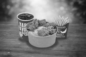 Fish Finger Rice Bowl Combo
