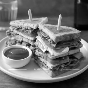 Veg Club Sandwich