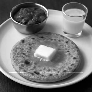 Butter Jwari Bhakar