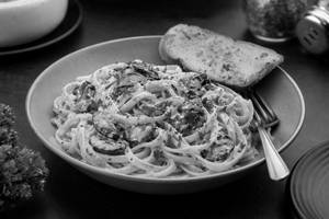 AL Funghi Pasta