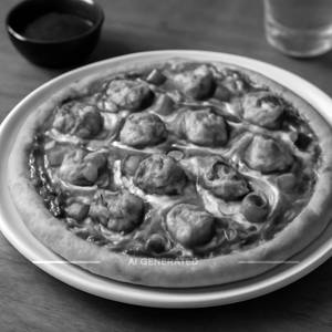 Barbeque Paneer Pizza