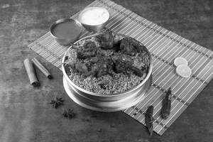 Chicken lollipop biriyani