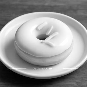 White Chocolate Doughnut