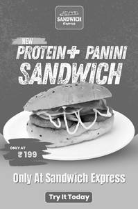 Protein + Panini Sandwich