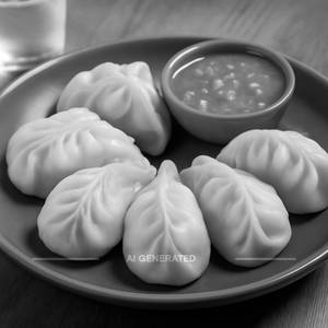 Veg Steam Momos [6 Pieces]