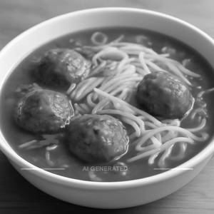Veg Manchurian Noodles Gravy