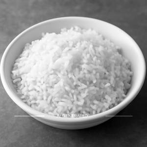Plain Rice (half)