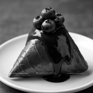 Blueberry chocolate paan