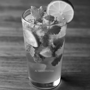 Blue Curacao Mojito