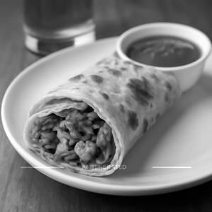 Dubble egg chicken roll