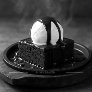 Sizzling brownie