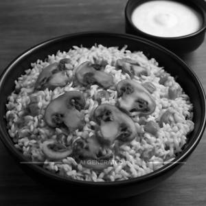 Mushroom Pulao
