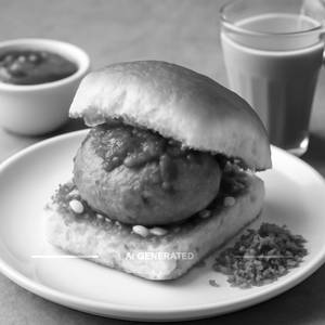 Schezwan Vada Pav