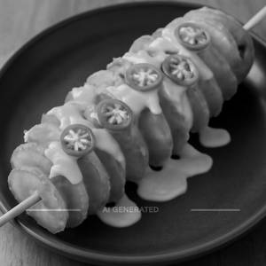 Cheese jalpeno potato spiral