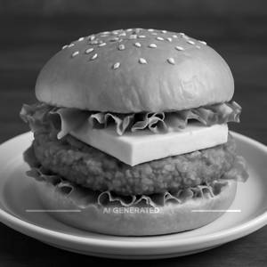 Veg crunchy paneer burger