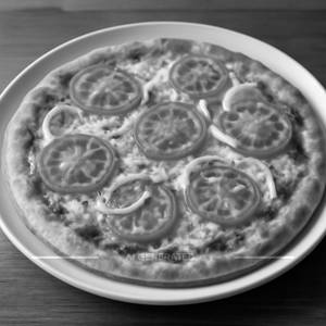 Onion & Tomato Pizza