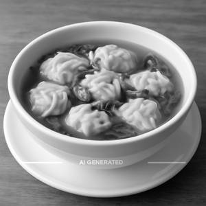 Veg Wonton Soup