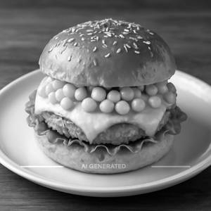 Corn Cheese Burger
