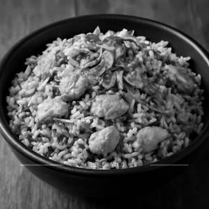 Burnt Garlic Rice Non Veg