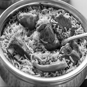 Mutton Fry Biryani (bone)